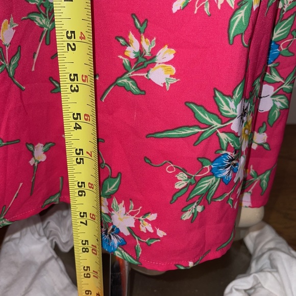 NWT New York & Company Women’s Sleeveless Maxi Wrap Around Floral Dress Size S - Picture 8 of 9